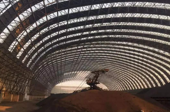 巴中概述原料场封闭技术的特点和类型